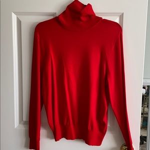 Nygard true red turtle neck